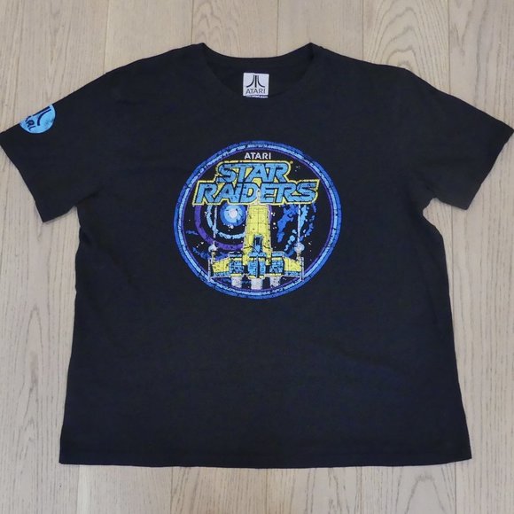 Atari Star Raiders Black XLarge T-Shirt - Picture 1 of 5